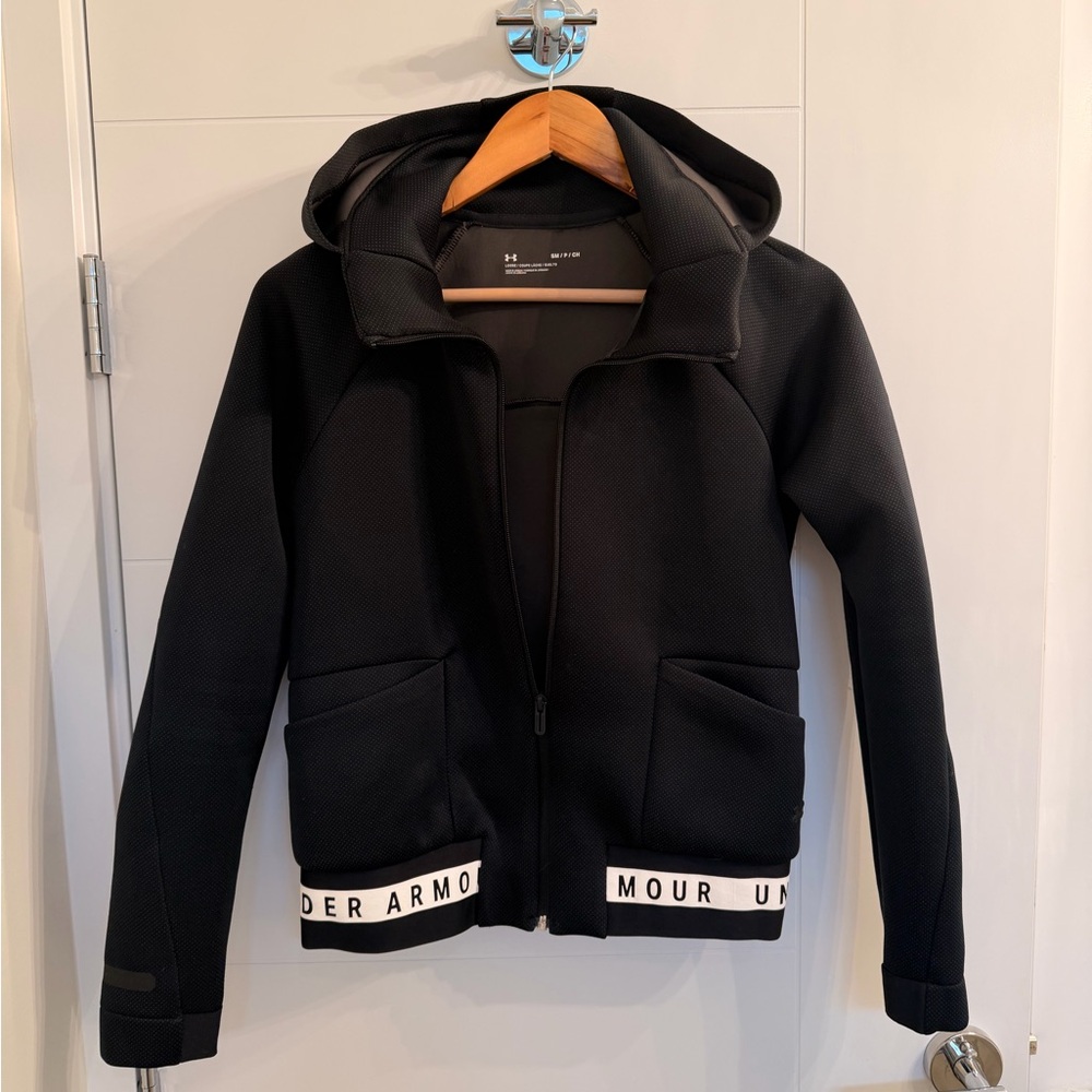 Under Armour Ladies Black Zip Up
